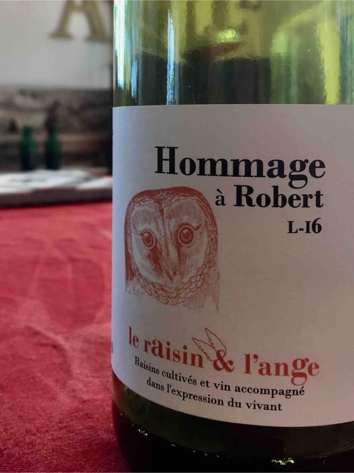 Hommage à Robert (label 2 after 2015) - Le Raisin et l'Ange - Gilles & Antonin Azzoni 
