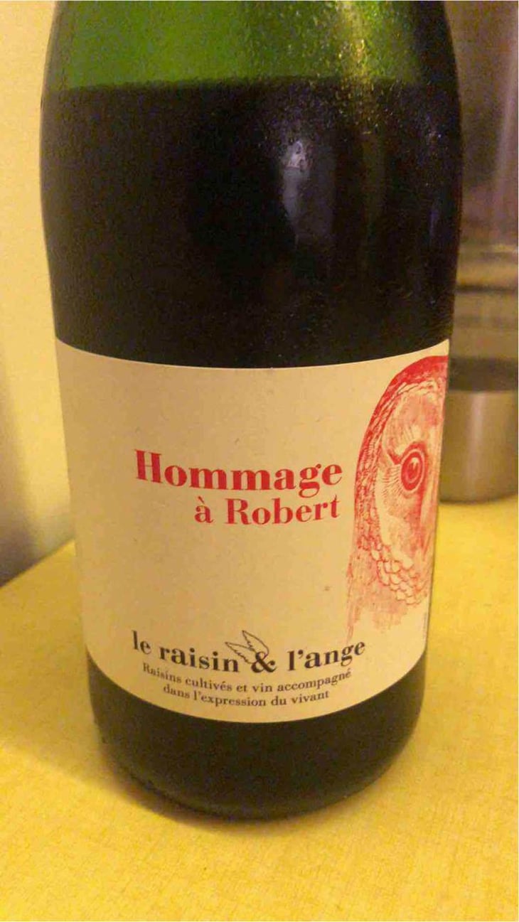 Hommage à Robert (label 2 after 2015) - Le Raisin et l'Ange - Gilles & Antonin Azzoni 
