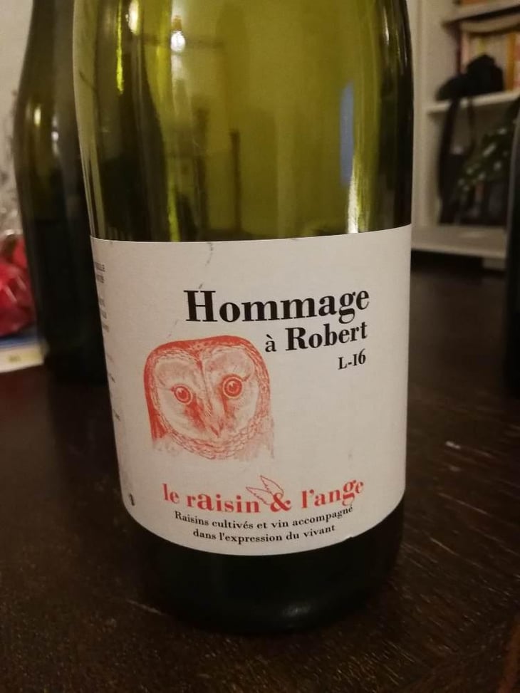Hommage à Robert (label 2 after 2015) - Le Raisin et l'Ange - Gilles & Antonin Azzoni 