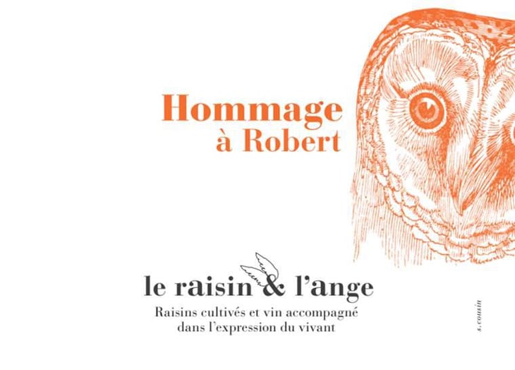 Hommage à Robert (label 2 after 2015) - Le Raisin et l'Ange - Gilles & Antonin Azzoni 
