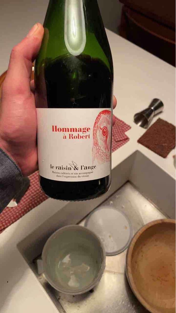 Hommage à Robert (label 2 after 2015) - Le Raisin et l'Ange - Gilles & Antonin Azzoni 