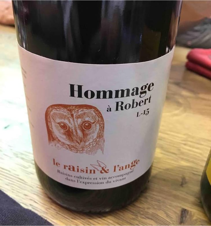 Hommage à Robert (label 2 after 2015) - Le Raisin et l'Ange - Gilles & Antonin Azzoni 