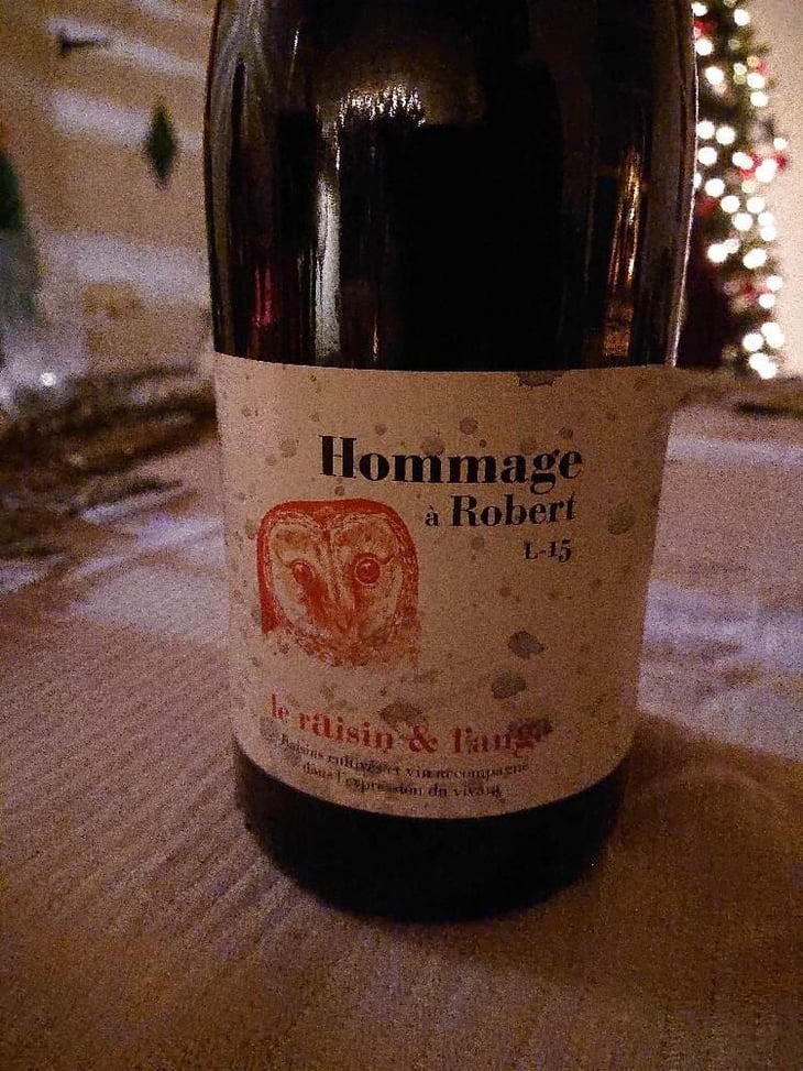 Hommage à Robert (label 2 after 2015) - Le Raisin et l'Ange - Gilles & Antonin Azzoni 