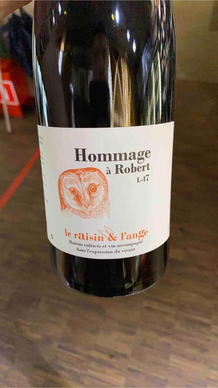 Hommage à Robert (label 2 after 2015) - Le Raisin et l'Ange - Gilles & Antonin Azzoni 