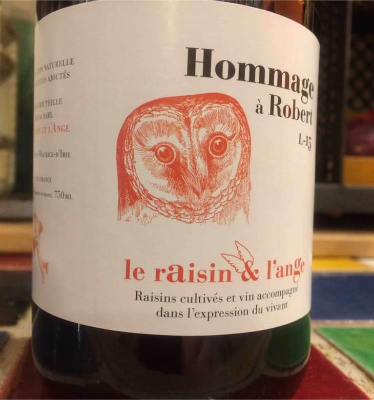 Hommage à Robert (label 2 after 2015) - Le Raisin et l'Ange - Gilles & Antonin Azzoni 