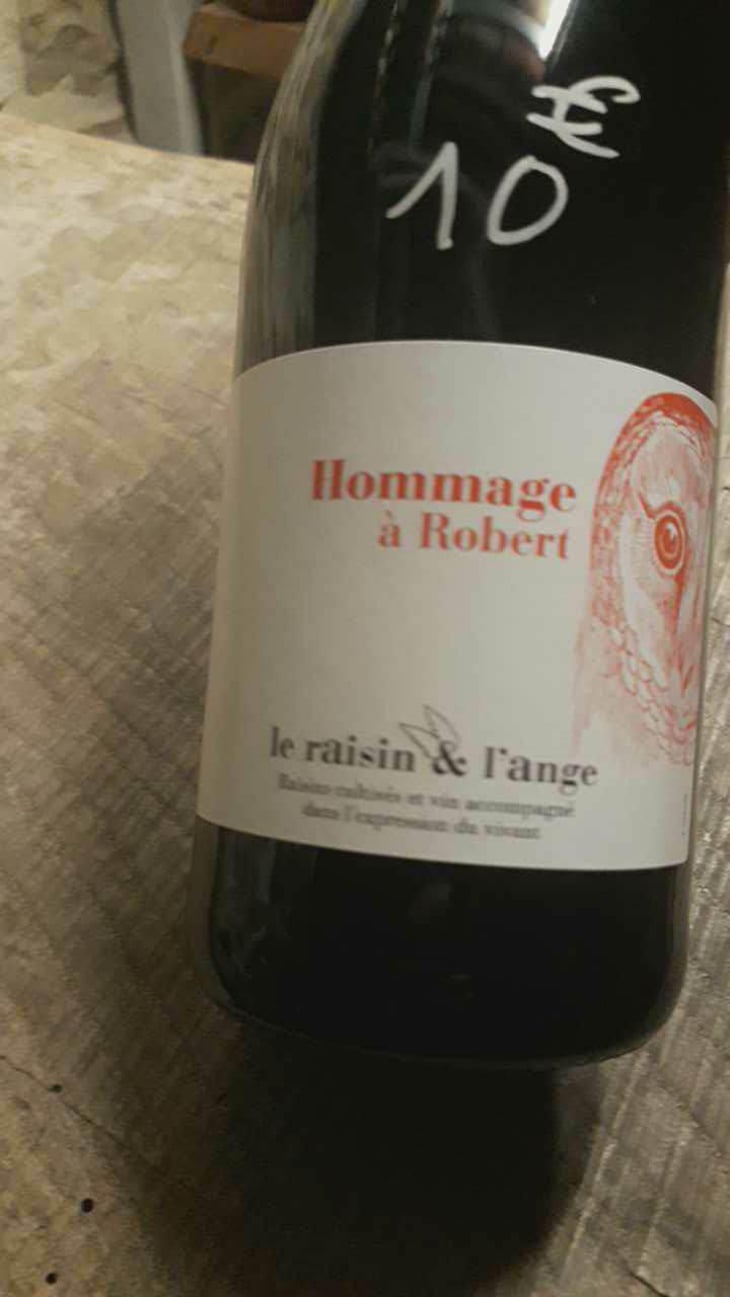 Hommage à Robert (label 2 after 2015) - Le Raisin et l'Ange - Gilles & Antonin Azzoni 