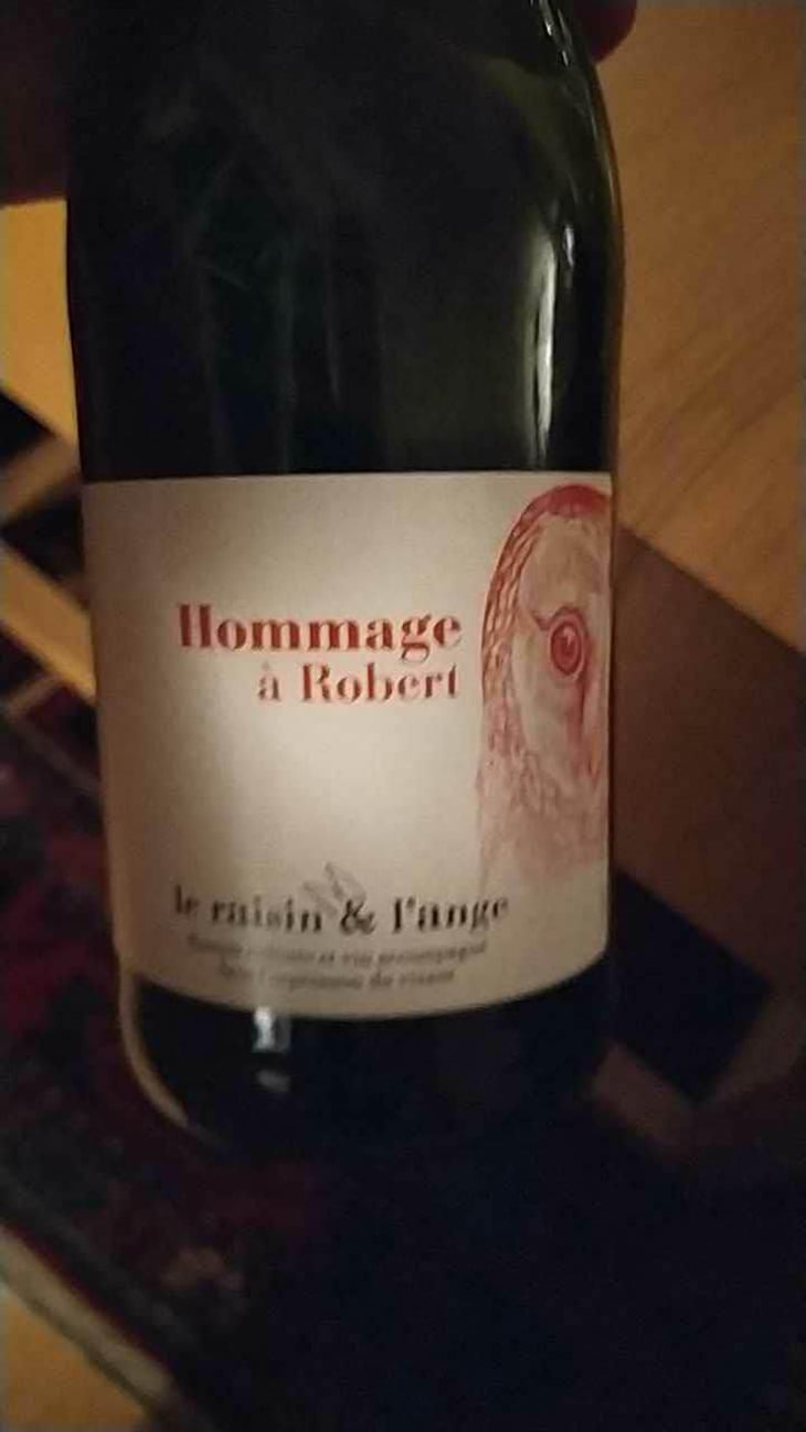 Hommage à Robert (label 2 after 2015) - Le Raisin et l'Ange - Gilles & Antonin Azzoni 