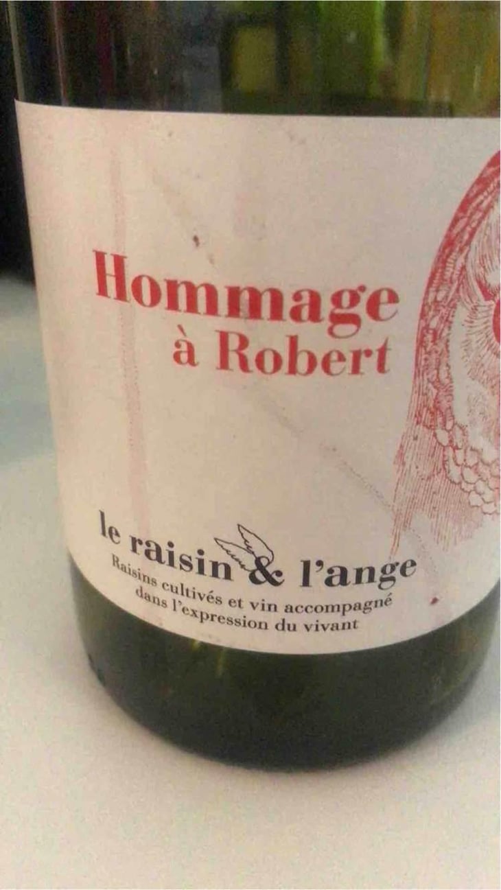 Hommage à Robert (label 2 after 2015) - Le Raisin et l'Ange - Gilles & Antonin Azzoni 