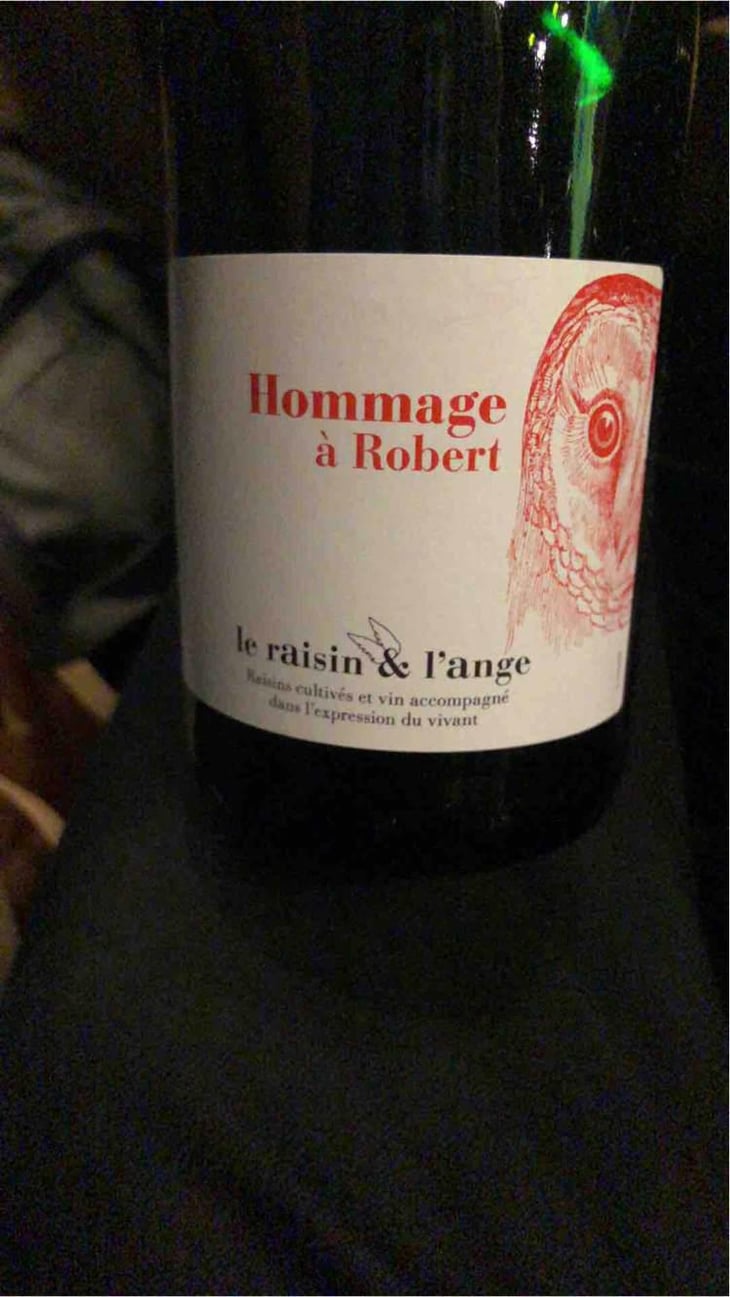 Hommage à Robert (label 2 after 2015) - Le Raisin et l'Ange - Gilles & Antonin Azzoni 