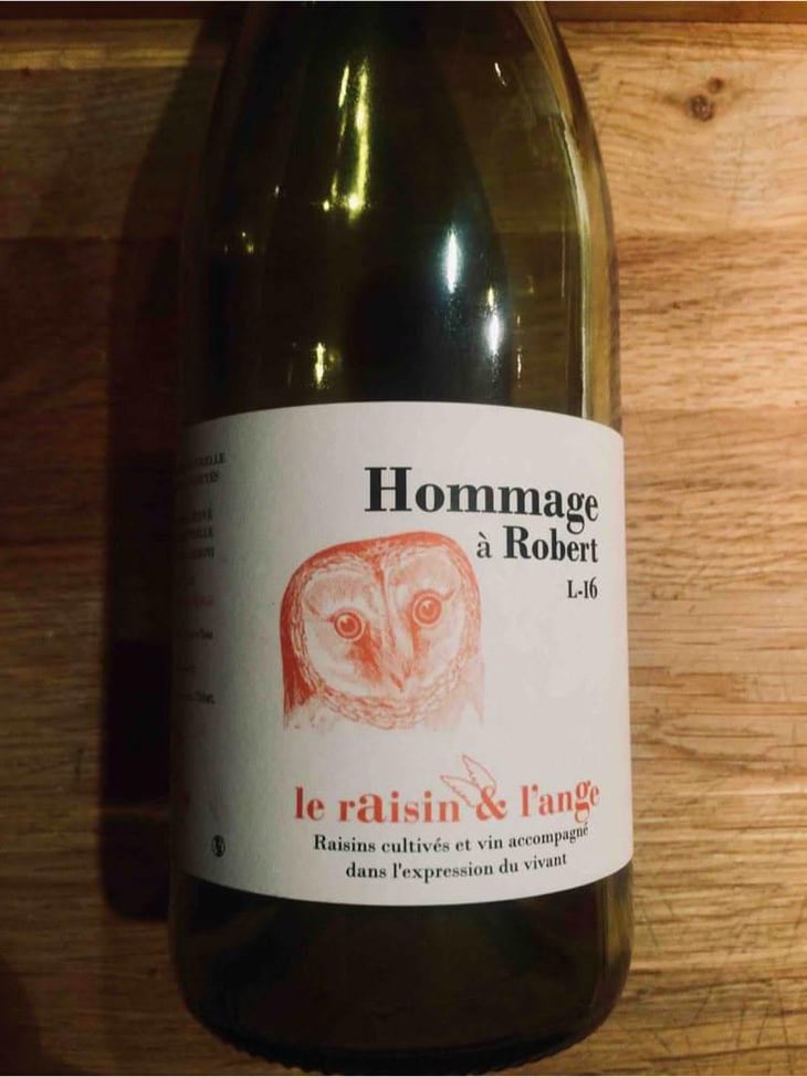 Hommage à Robert (label 2 after 2015) - Le Raisin et l'Ange - Gilles & Antonin Azzoni 