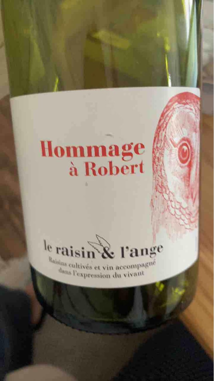 Hommage à Robert (label 2 after 2015) - Le Raisin et l'Ange - Gilles & Antonin Azzoni 