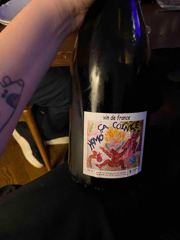 Homo Ça Coince - Domaine des Griottes - Patrick Desplats 