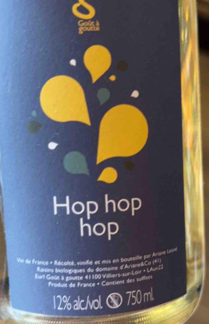 Hop Hop Hop - Ariane & Co / Goût à goutte - Ariane Lesné 