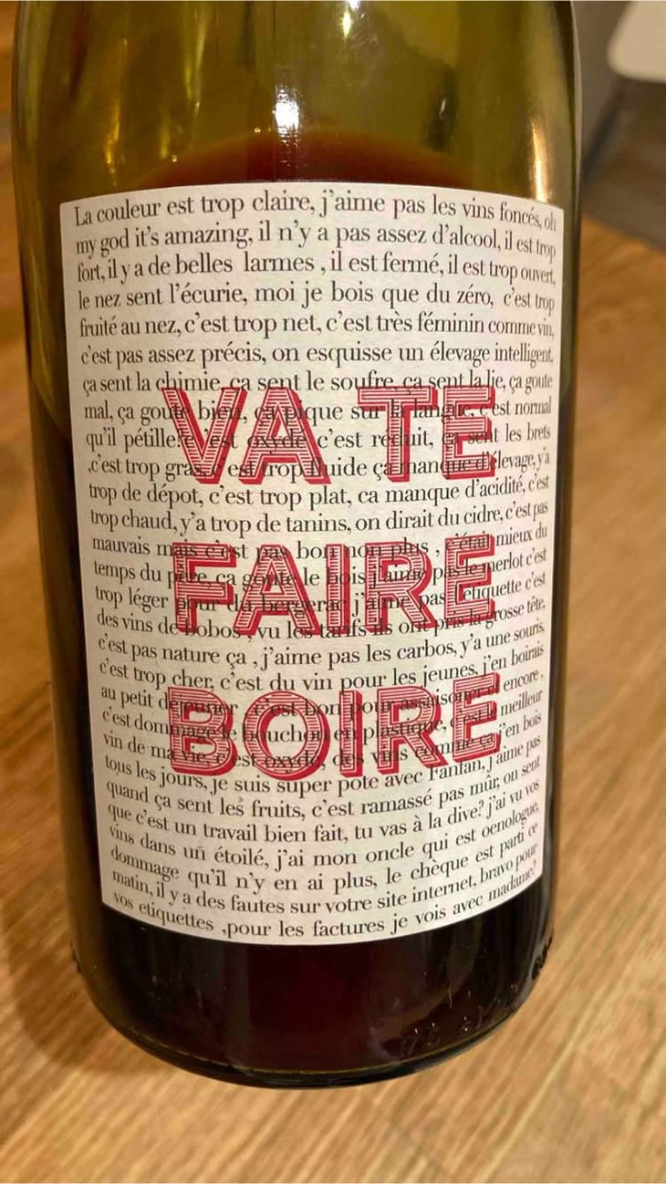 Hors Les Murs Va Te Faire Boire - Château Lestignac - Camille & Mathias Marquet 