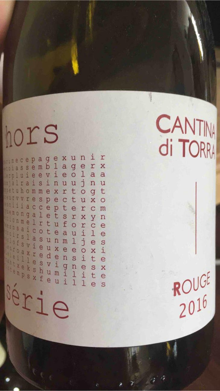 Hors Série Niellucciu Rouge - Cantina di Torra - Nicolas Mariotti Bindi 