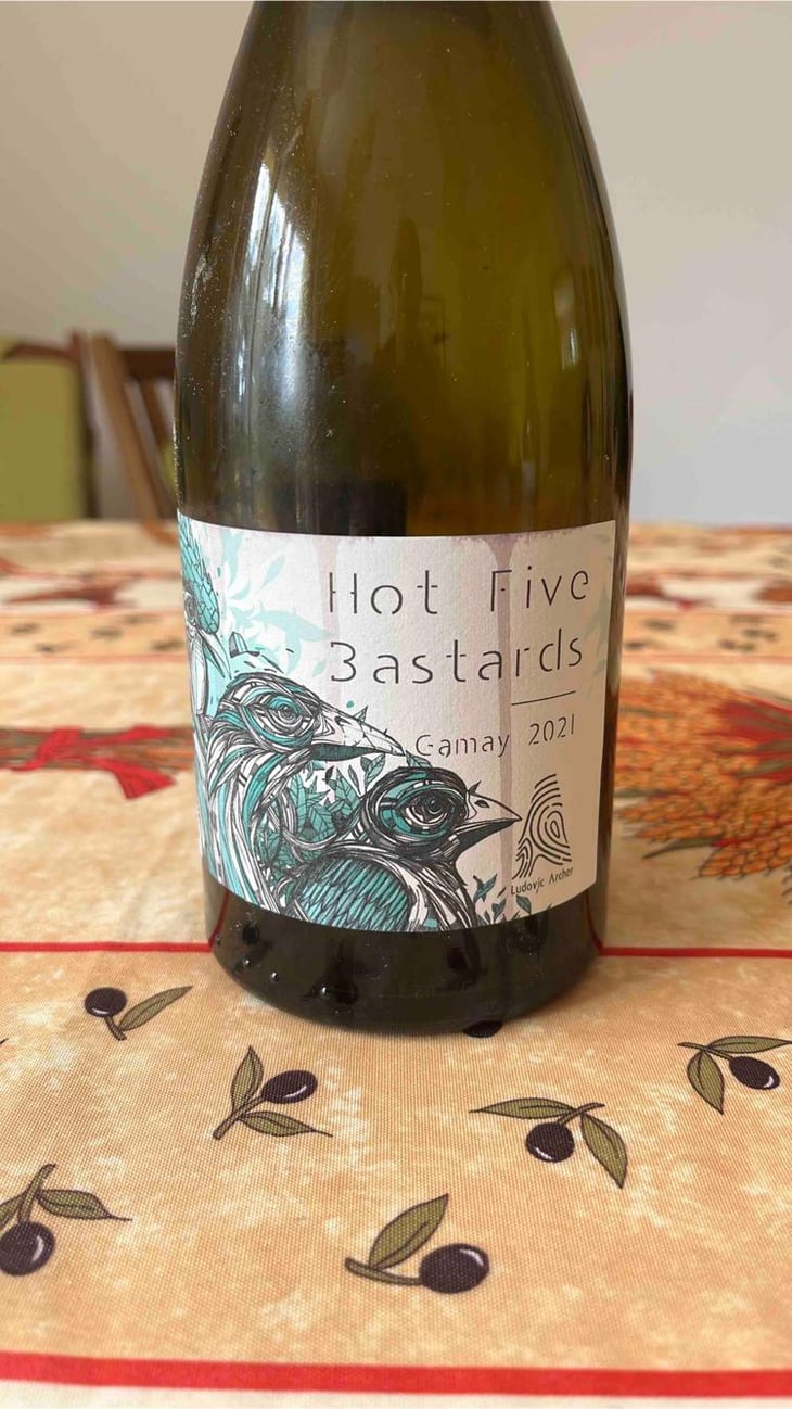 Hot Five Bastards 2021 - Domaine Ludovic Archer - Ludovic Archer 