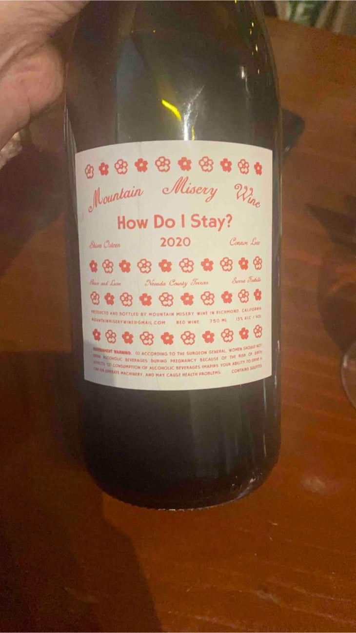 How Do I Say? - Sierra Foothills - Mountain Misery -2020