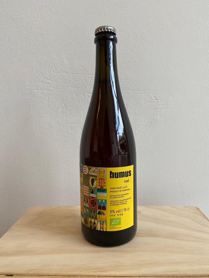 Humus Pet Nat rosé - Quinta do Paço (Humus) - Rodrigo Filipe -2021