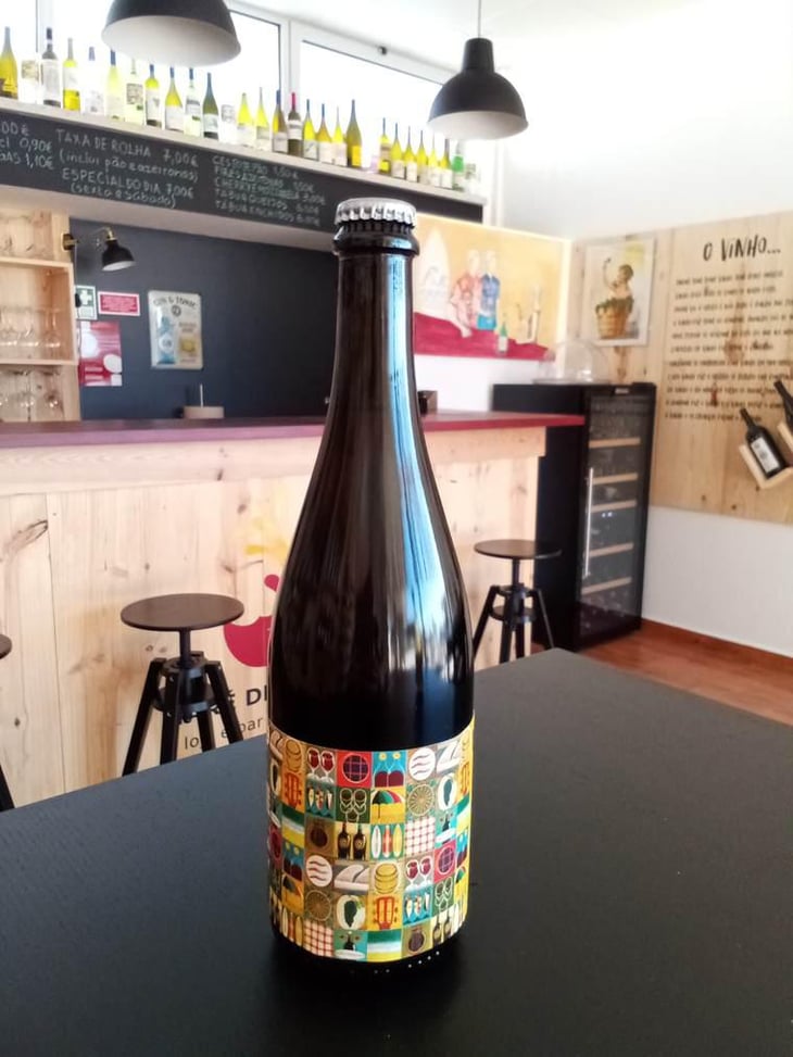 Humus Pet Nat rosé - Quinta do Paço (Humus) - Rodrigo Filipe -2021