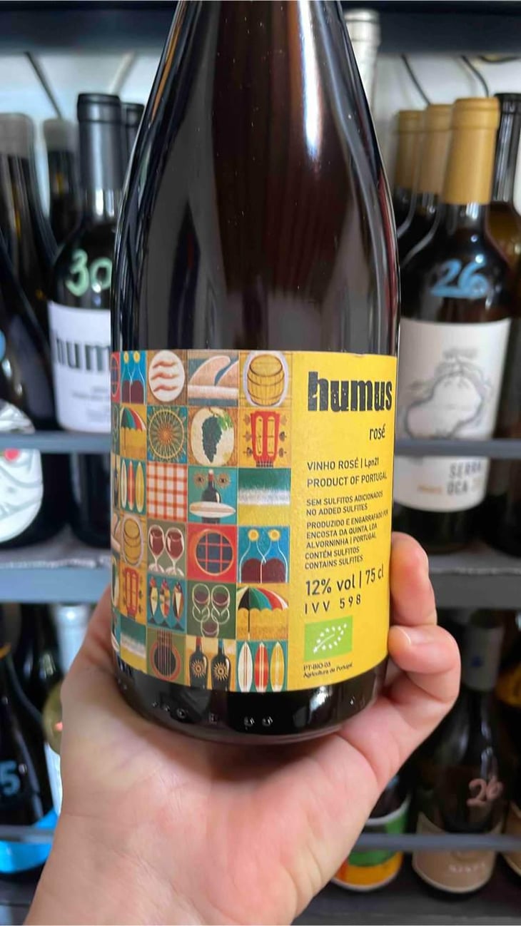 Humus Pet Nat rosé - Quinta do Paço (Humus) - Rodrigo Filipe -2021