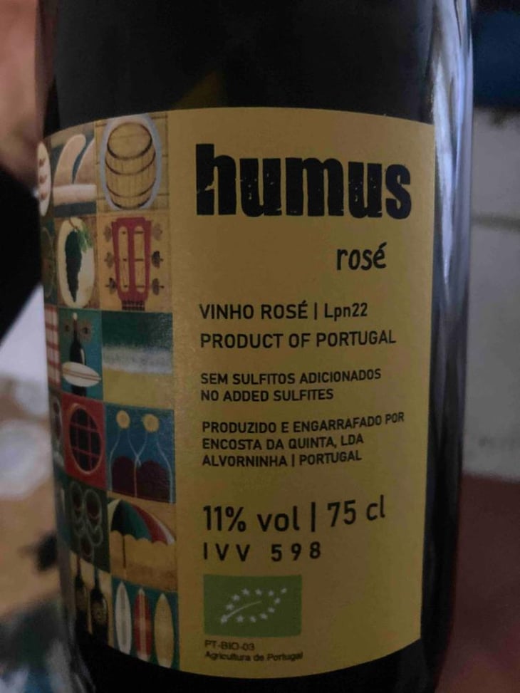 Humus Pet Nat rosé - Quinta do Paço (Humus) - Rodrigo Filipe -2021