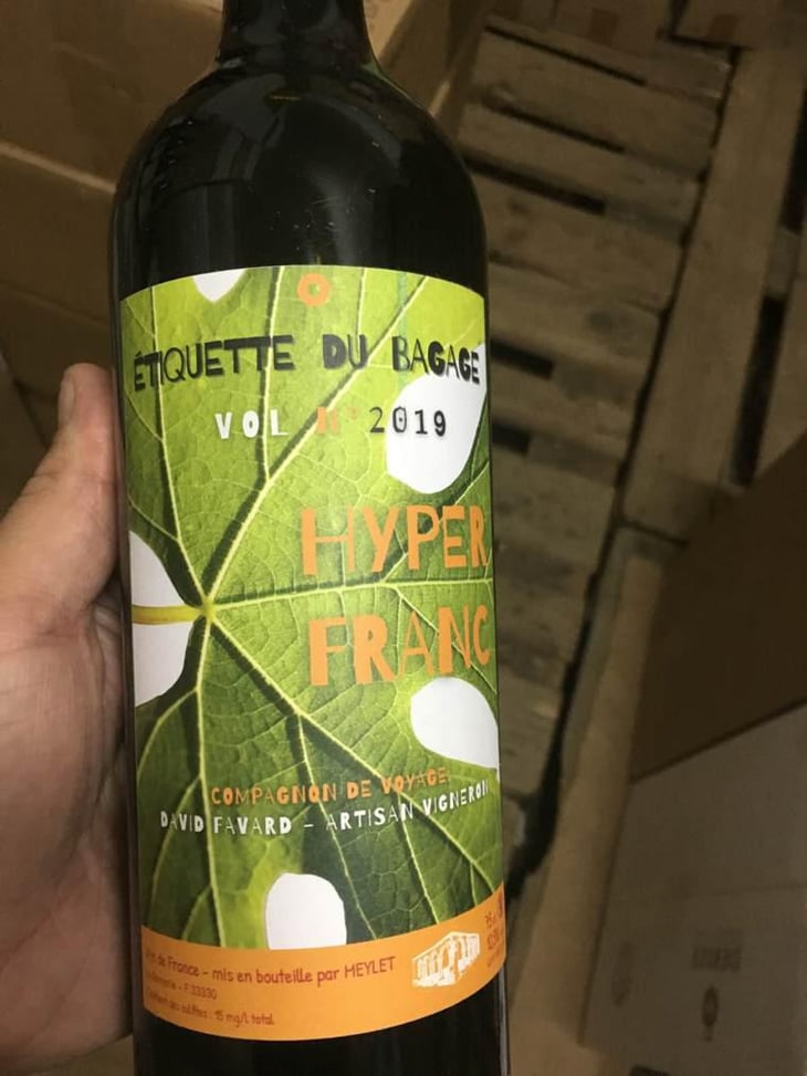 Hyper Franc - Château Meylet - David Favard 