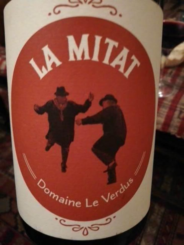 La Mitat Rouge - Domaine Le Verdus - Aline Solignac & Philippe Rousseau -2022