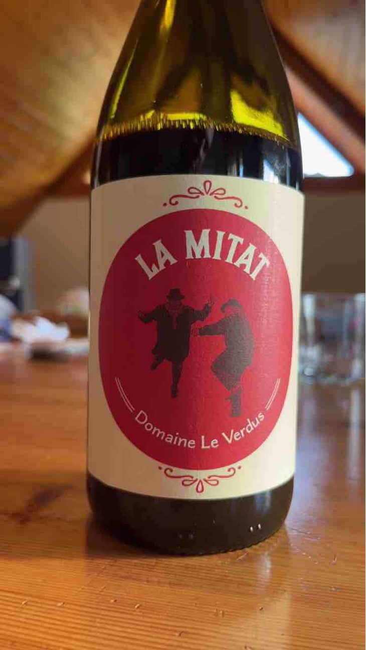 La Mitat Rouge - Domaine Le Verdus - Aline Solignac & Philippe Rousseau -2022
