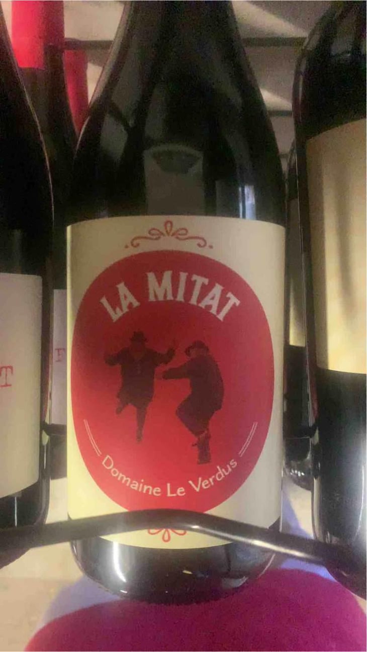 La Mitat Rouge - Domaine Le Verdus - Aline Solignac & Philippe Rousseau -2022