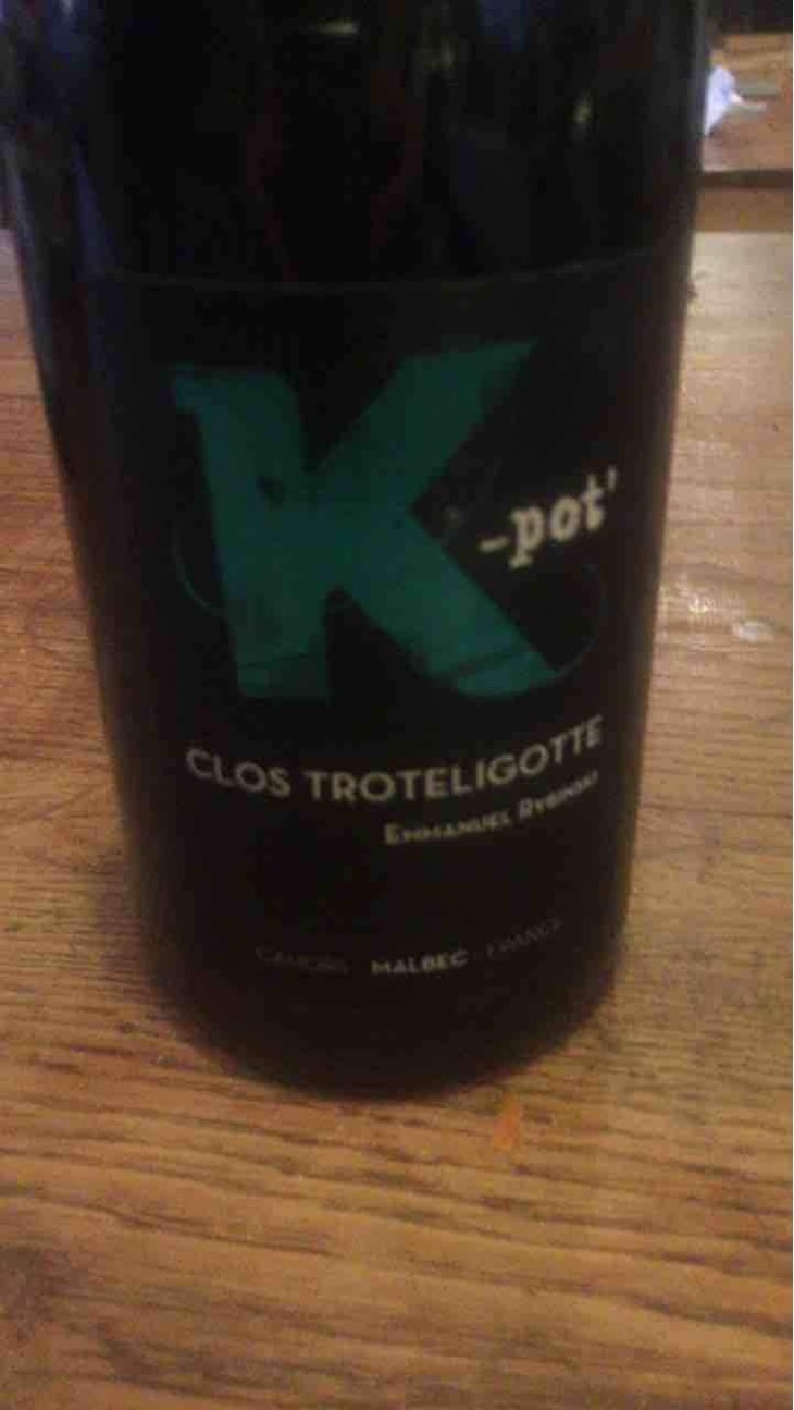 K-pot' - Clos Troteligotte - Emmanuel Rybinski 