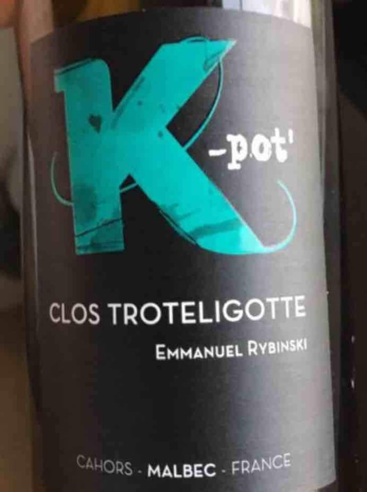 K-pot' - Clos Troteligotte - Emmanuel Rybinski 