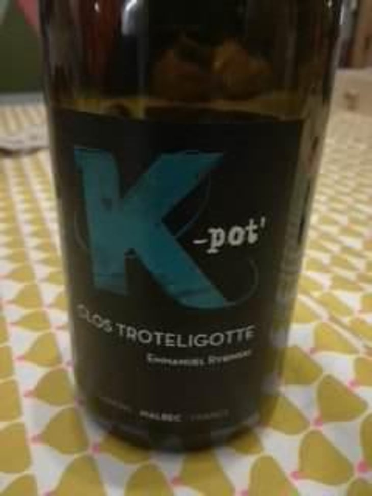 K-pot' - Clos Troteligotte - Emmanuel Rybinski 
