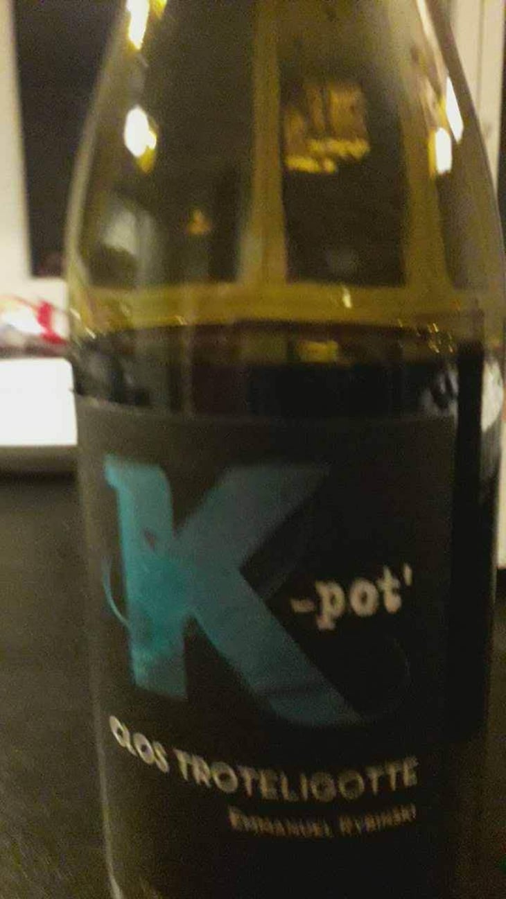 K-pot' - Clos Troteligotte - Emmanuel Rybinski 
