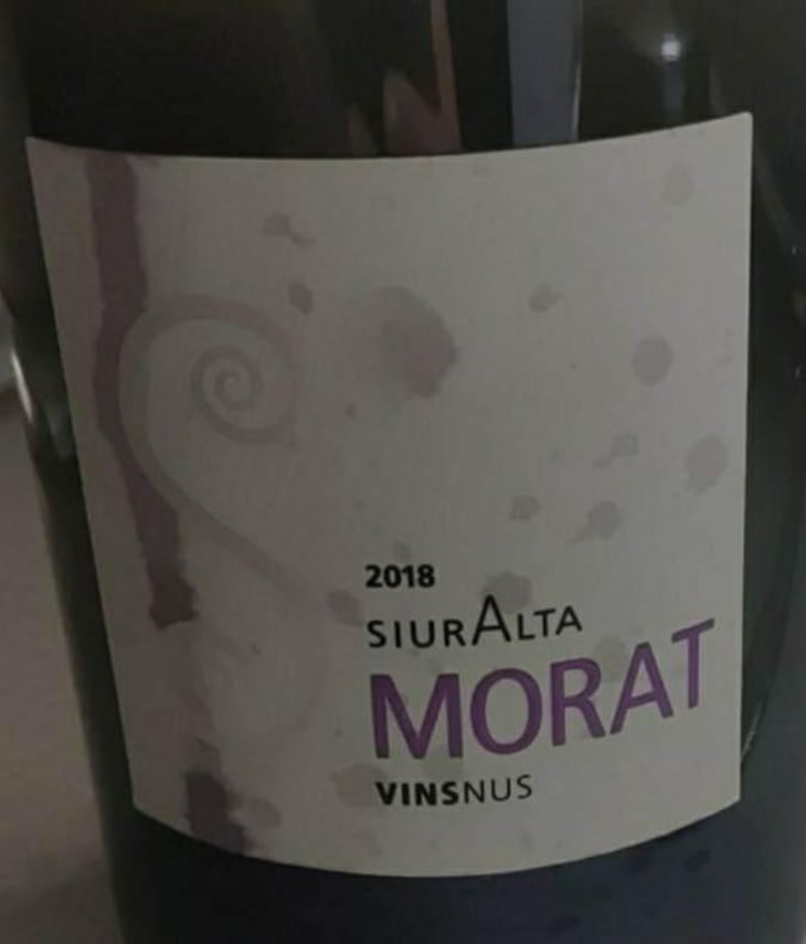 SiurAlta Morat - SiurAlta & InStabile / VinsNus - Alfredo Arribas 