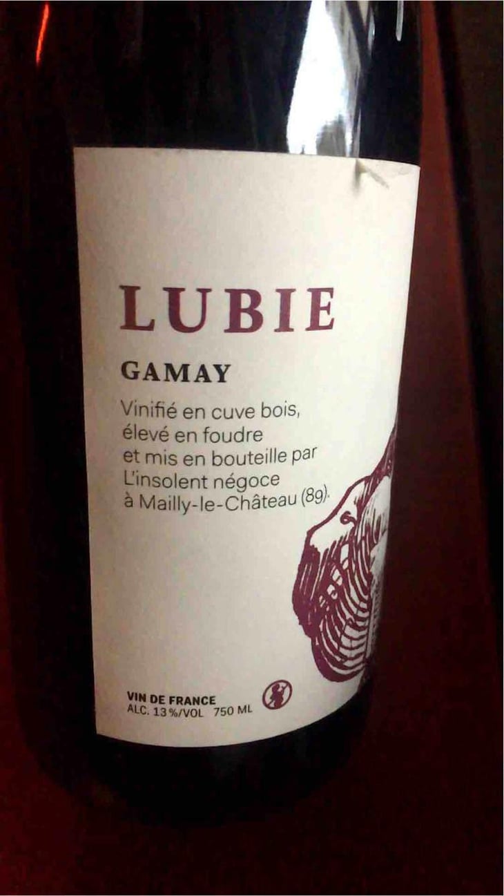Lubie - Chai L'insolent - François Ecot 