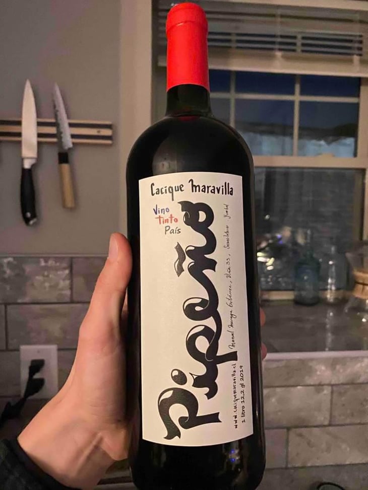 Pipeño - Cacique Maravilla - Manuel Moraga 