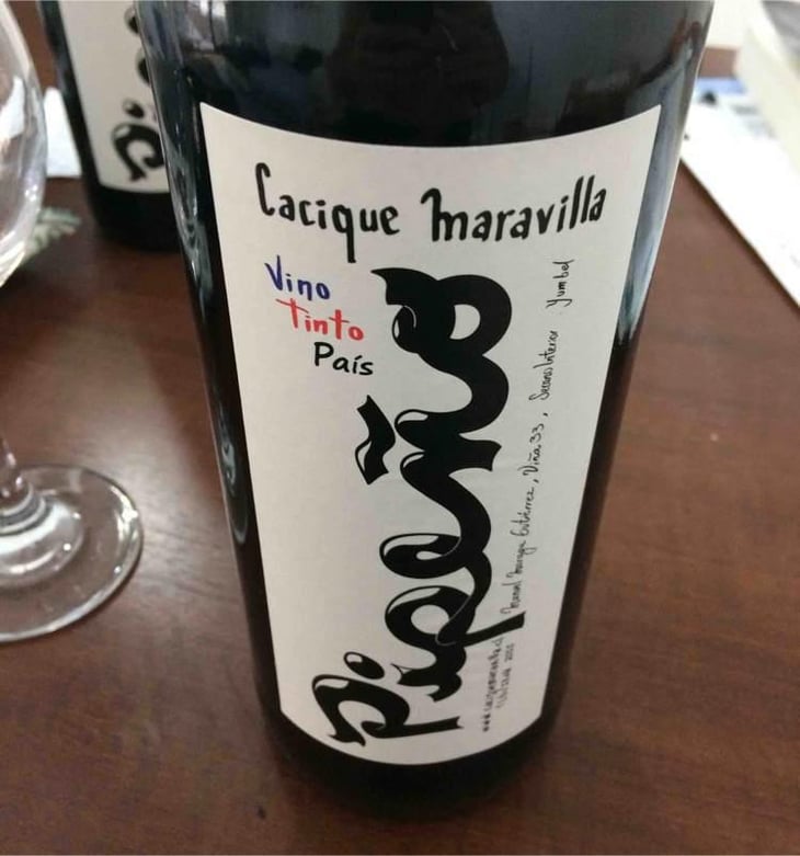 Pipeño - Cacique Maravilla - Manuel Moraga 