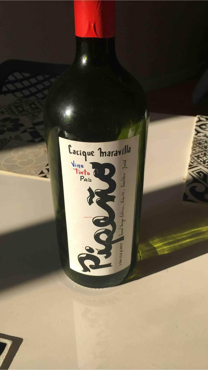 Pipeño - Cacique Maravilla - Manuel Moraga 