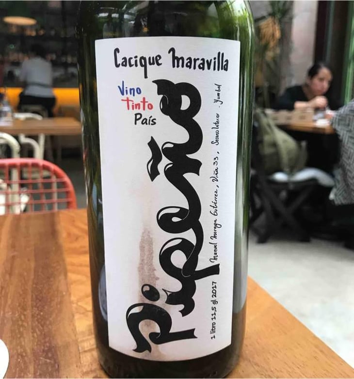 Pipeño - Cacique Maravilla - Manuel Moraga 