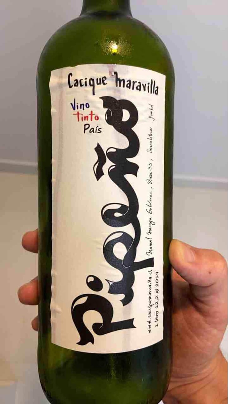 Pipeño - Cacique Maravilla - Manuel Moraga 