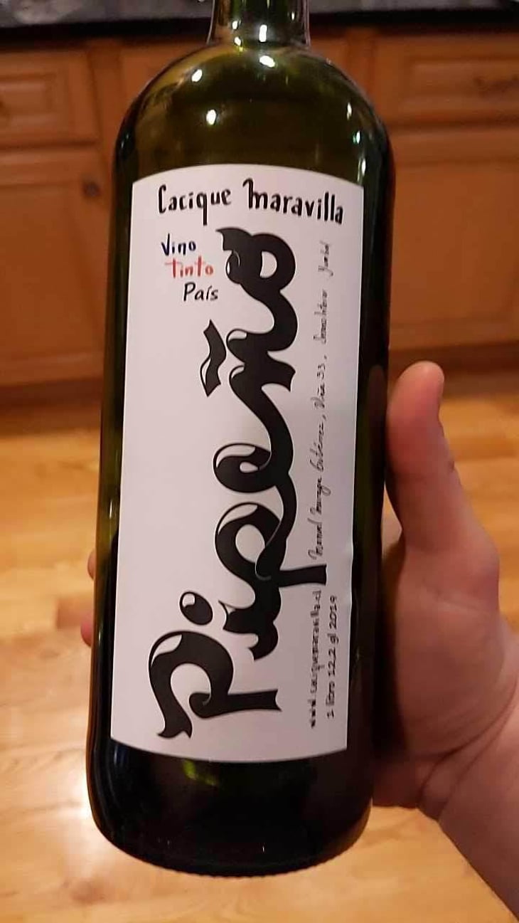 Pipeño - Cacique Maravilla - Manuel Moraga 