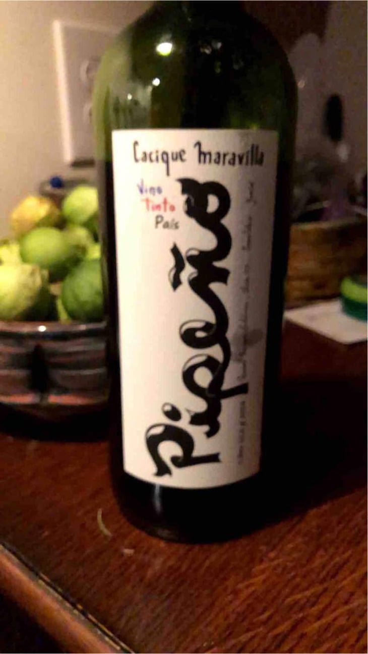 Pipeño - Cacique Maravilla - Manuel Moraga 