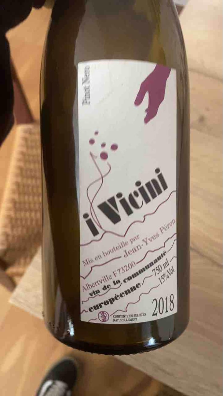 I Vicini - Pinot Nero - Jean-Yves Péron - Jean-Yves Péron -2019