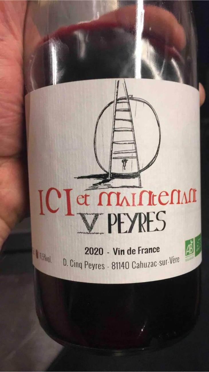 Ici Et Maintenant - Domaine Cinq Peyres / V Peyres - Charles Bonnafont 
