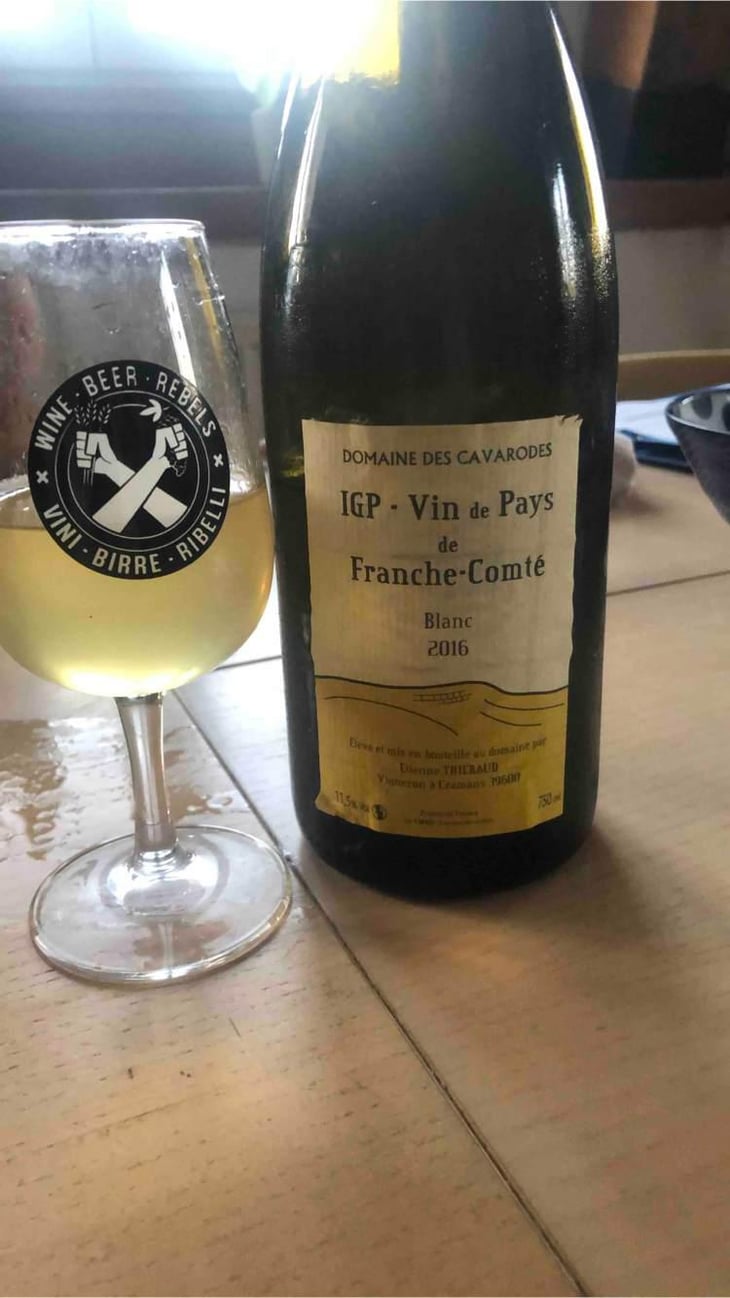 IGP Vin De Pays De Franche-Comte Blanc - Domaine des Cavarodes - Etienne Thiebaud 