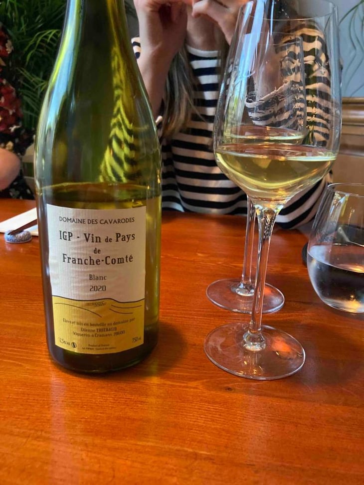 IGP Vin De Pays De Franche-Comte Blanc - Domaine des Cavarodes - Etienne Thiebaud 