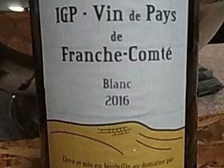 IGP Vin De Pays De Franche-Comte Blanc - Domaine des Cavarodes - Etienne Thiebaud 