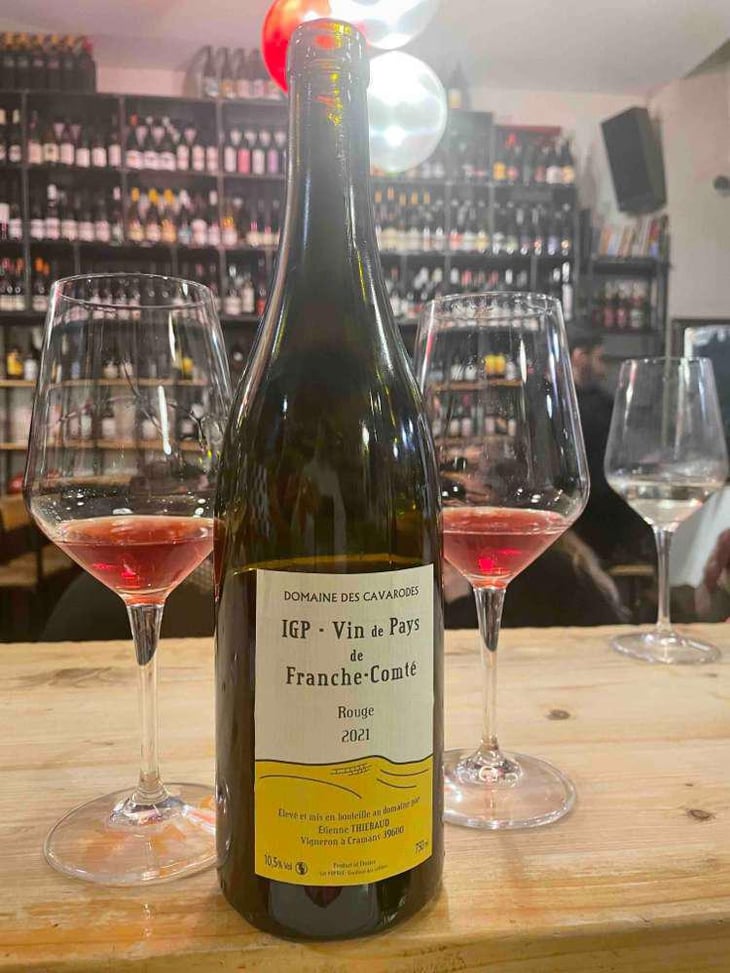 IGP Vin De Pays De Franche-Comte Rouge - Domaine des Cavarodes - Etienne Thiebaud 