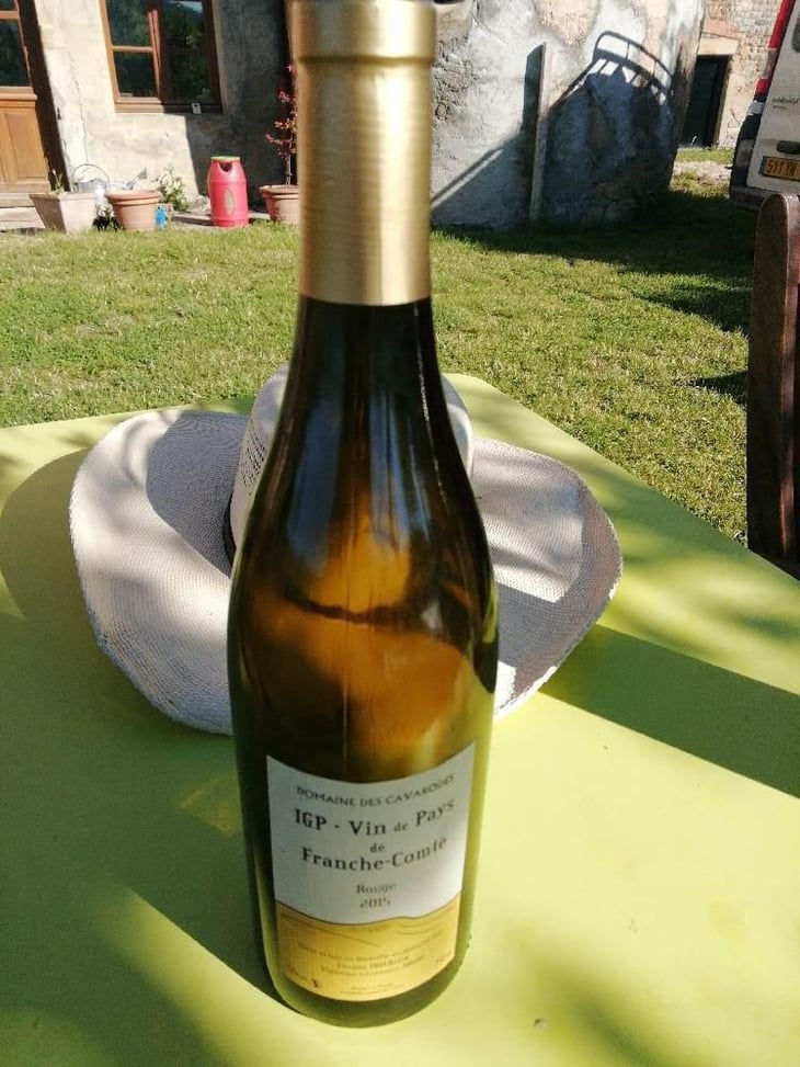 IGP Vin De Pays De Franche-Comte Rouge - Domaine des Cavarodes - Etienne Thiebaud 
