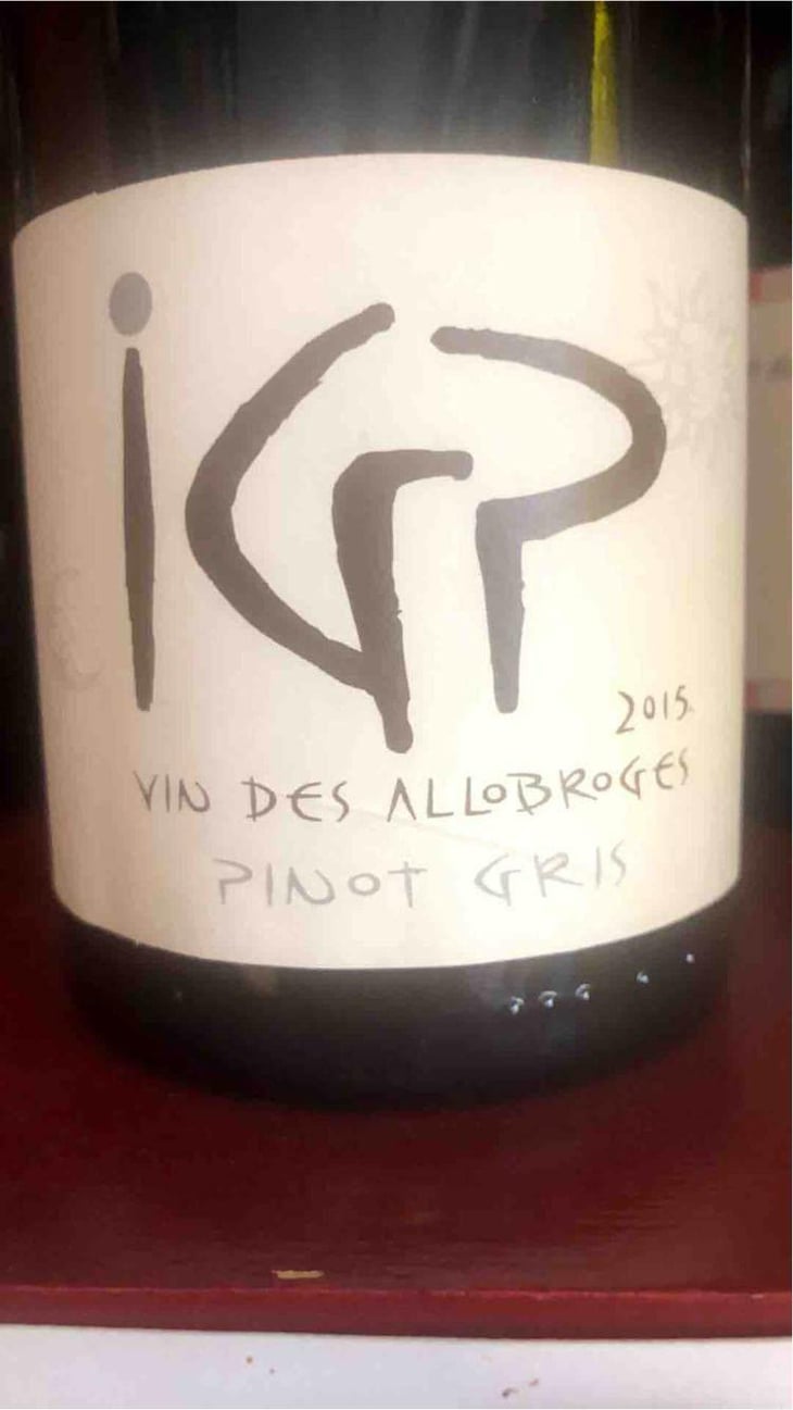 IGP Vin Des Allobroges Chardonnay - Les Vignes de Paradis - Dominique Lucas 
